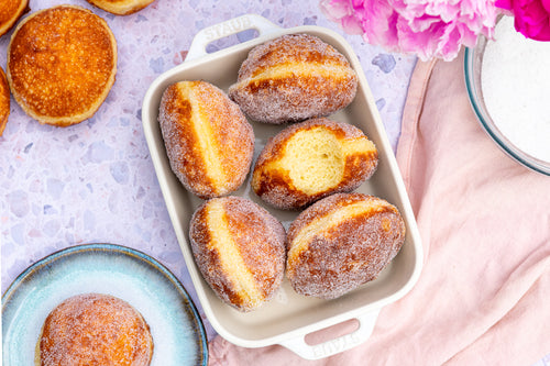 Sourdough Brioche Donuts